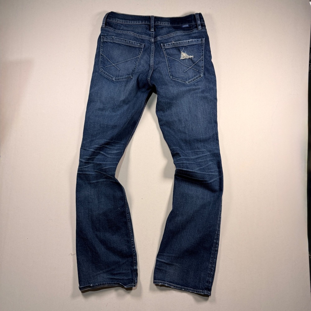 Modern BKE Aiden Bootcut Jeans 31x34 Blue Good Distressed Denim